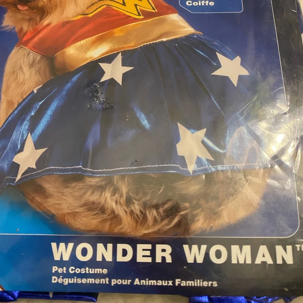 DC Wonder Woman Pet Costume / Size Large / NWT